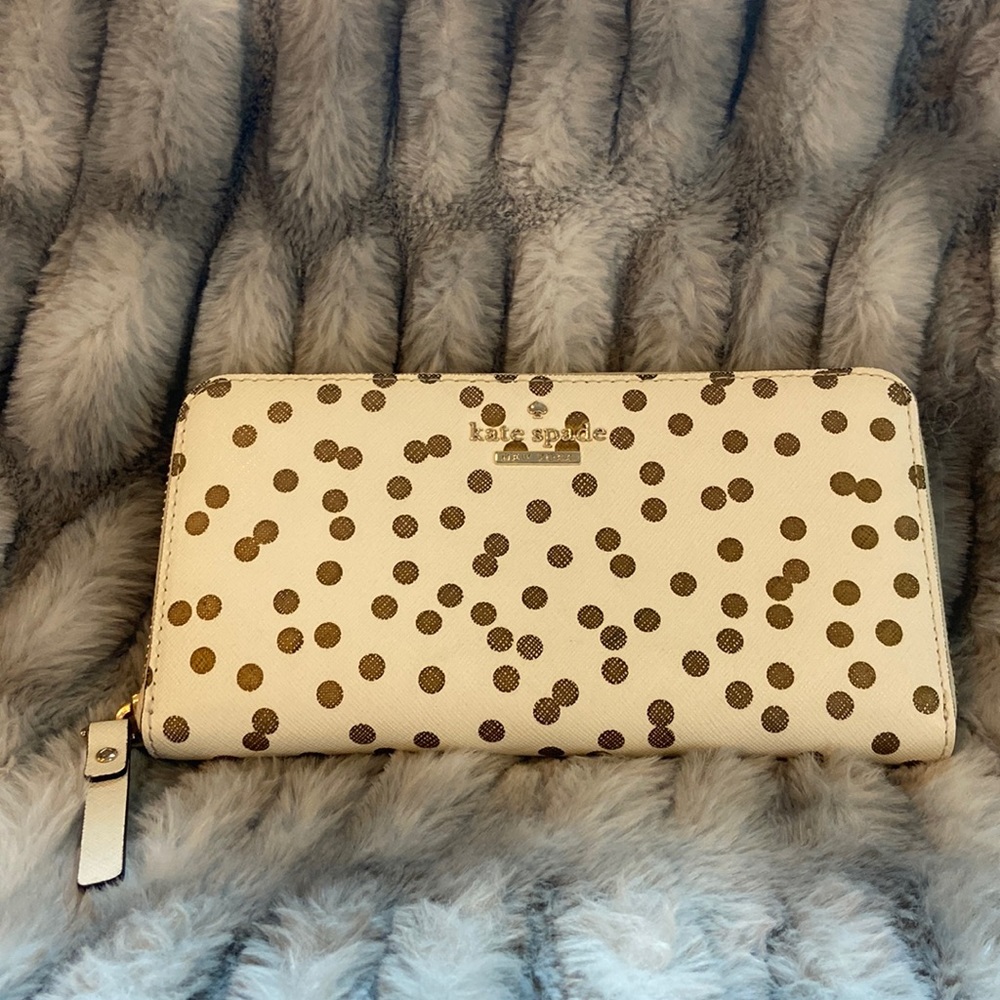 Polka Dot Kate Spade Wallet